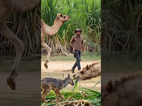 चालाक सियार और समझदार ऊँट"🤗