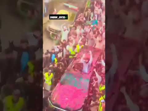 HAFIS SAAD HUSSEIN RIZVI SAHAB  KA BARPOOR ISTAQBAAL #TLP#labaik_ya_rasool_allah