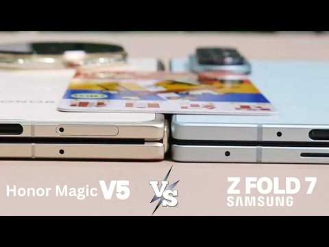 Galaxy Z Fold 7 Vs Honor Magic V5 - FULL COMPARISON!