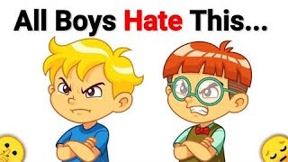 All boys hates when this happens...