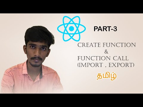 How To Create, Call Functions, and Import/Export #3 #reactjs #javascript #webdevelopment