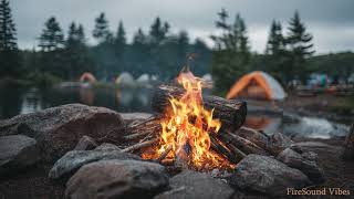 Soothing Fire Sounds for Sleep, Study & Relaxation | Cozy Fireplace Ambience | FireSound Vibes