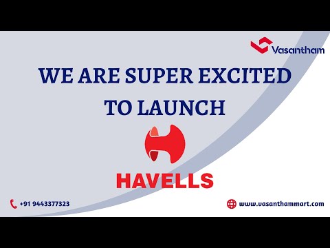 Vasantham Traders Authorized Dealer of Havells