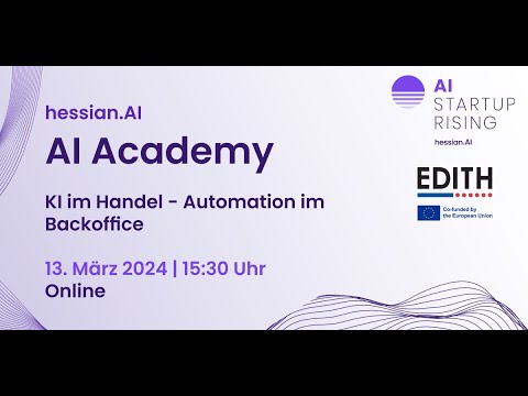 KI im Handel 1/4 - Automation im Backoffice