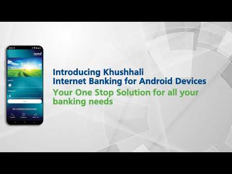 Introducing Khushhali Internet Banking for Android Devices.