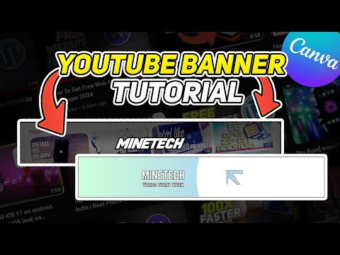 How to Make a YouTube Banner 2024 | YouTube Channel Art Tutorial