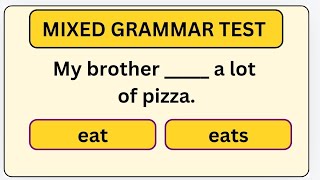 Grammar Power Up ✍️📖 | Basic English Skills Test.