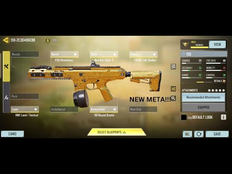 Using the New SMG (ISO) in CODM (Season 7 2024) - New Meta