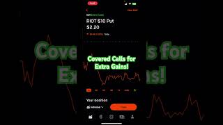 How I Make Money Selling Calls! #stocks #everythingrobcrypto #stocktrading #robinhood