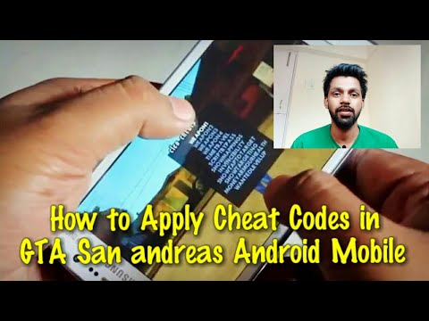 HOW TO APPLY CHEAT CODES IN GTA SAN ANDREAS FOR ANDROID MOBILE