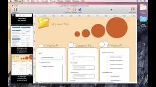 Export web form design into PDF document using HTML Egg Pro for Mac