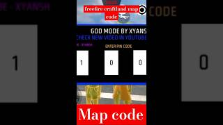 Freefire craftland map code kya hai#garenafreefire #ajjubhai#shorts