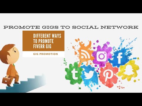 Different ways to promote fiverr gig/ 7 ways to promote your gig/use social media to promote gig