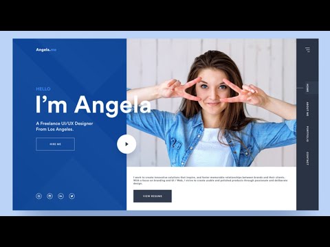 best personal portfolio web design templates inspiration 2021