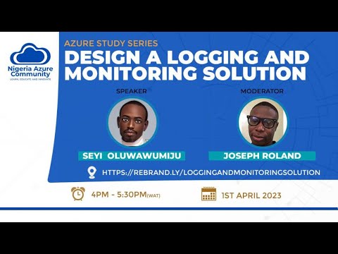 Design a logging and monitoring solution
