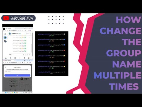 Instagram multiple Group Chat Name Change Trick |Auto Group NameChanger 2025 |with help of RDP