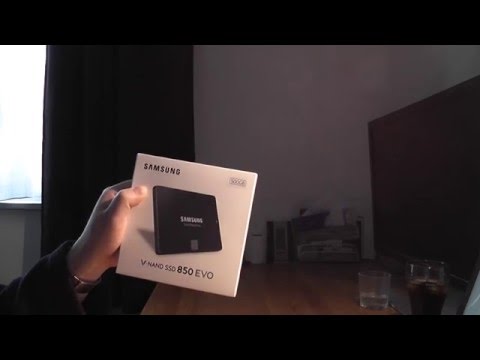 samsung 850 EVO SSD 500gb unboxing