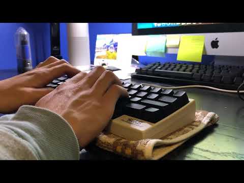 Lubed HHKB Professional 2 w/Hi-Pro typing sound test