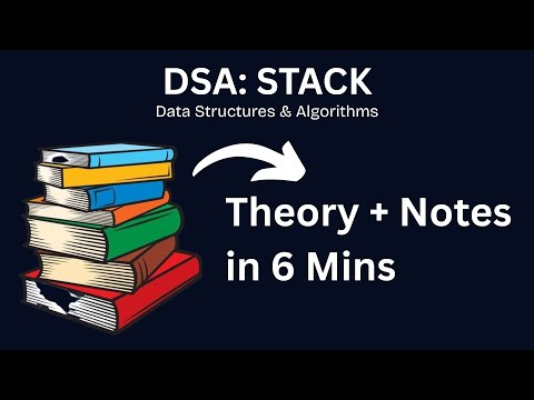 Stack Explained in 6 Minutes | DSA for Beginners