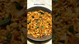 Puffed rice UPMA / Murmura / PORI Upma 🤯 in 1min. 💥 #shorts #viral #youtubeshorts