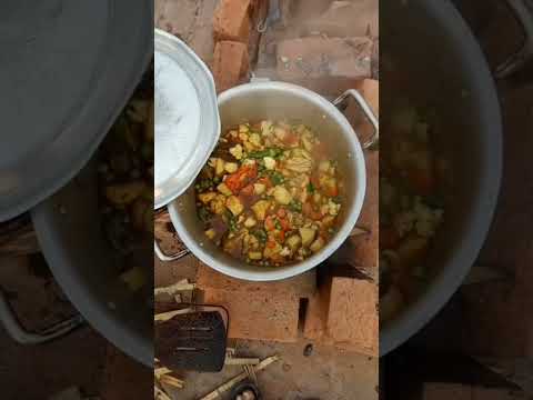vegetable rice with dasi style at your home#