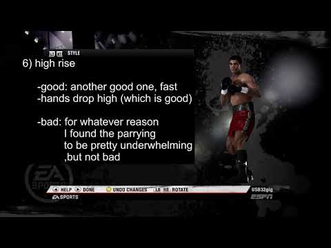 Fight Night Champion Tutorial: picking a stance (with chapters)