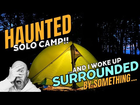 "Haunted SOLO Wild Camp: I Woke Up Surrounded by SOMETHING!!"