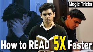 How to Read and Learn Faster🔥| Read 200+ pages in 1 day🧐| Scientific Tricks|