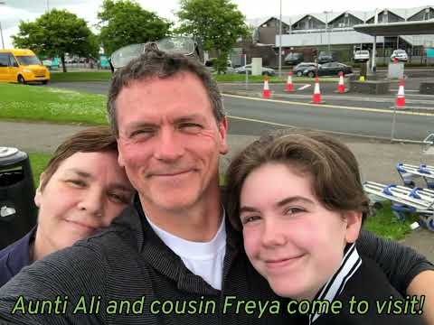 Visiting with family and friends in Northern Ireland