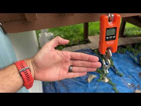 how much weight can Thunderfit  slicone ring hold