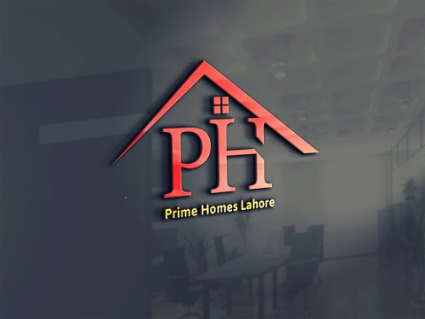 Prime Homes Logo/ How to make Beautiful 3D Glass window Mockup in Illustrator and photoshop cc 2018
