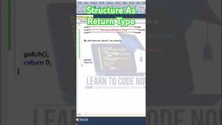 Structure As Return Type. #coding #programmingtips #computersciencecourse  #programmingchallenge