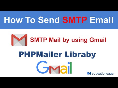 How to send SMTP Email by using PHPMailer 5.2 stable | How to send SMTP Gmail | PHPMailer in Hindi