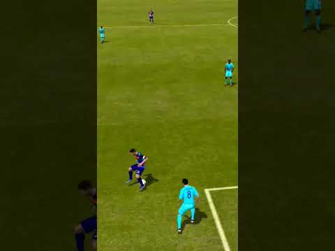 Lol 😂 dribbling by Messi #gaming #viral #efootball #fifa23 #pes #fifa #fifapacks