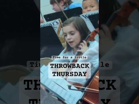 Mini me 🥰 #throwback #throwbackthursday #cello #cellist #music #musician #tiny #memories #cute