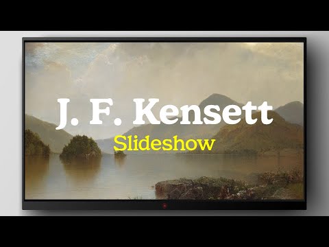 TV Art Slideshow | John Frederick Kensett | 2 Hours | No Music | 명화 슬라이드 | 회화 | 미술 | 명화감상 | 더프레임tv