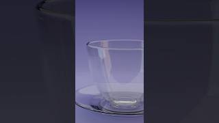 Blender tutorial- easy glass #3d #blenderrender3d #tutorial #render #blender #blender3d