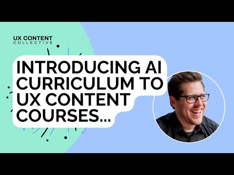 New: Introducing AI Curriculum at UXCC
