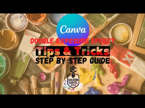 How to Create Double Exposure Effect in Canva | Easy Photo Editing Tutorial (No Photoshop Needed!)