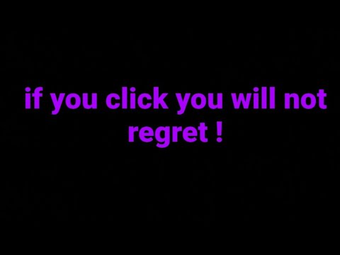 if you click you will not regret !!