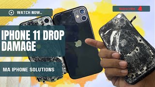 iPhone 11 Destroyed / Restoration| MA iPhone Solutions #BrokeniPhoneFix #MAiPhoneSolutions