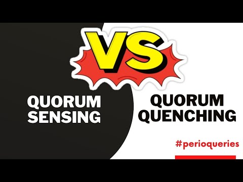 QUORUM SENSING AND QUORUM QUENCHING II Periodontal bacteria II #perioqueries