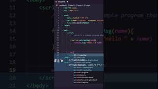 Javascript Function For Beginners🧑‍💻 || #javascript #shorts