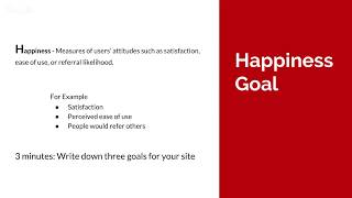 How to develop and measure your website goals