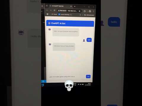 Build an AI Chatbot Like ChatGPT! 🤖💬 | Gemini API + HTML CSS JS Magic ✨