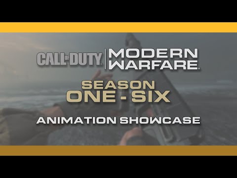 Call of Duty: Modern Warfare Season 1-6 Animation Showcase
