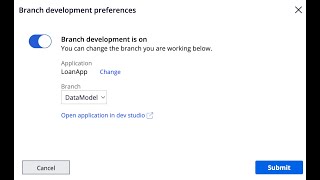 Branch Development from App Studio | Low Code Development | EP-02 #pega #lowcodeplatform #appstudio