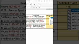 How to use REGEXEXTRACT Function in Excel || REGEX Excel Function