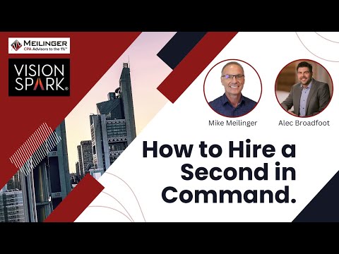 How to Hire A Second In Command Webinar with Alec Broadfoot