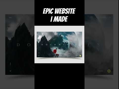 Epic website #developer #phonk #sorts #coder #codewithdeveloper #developermemes #landingpage